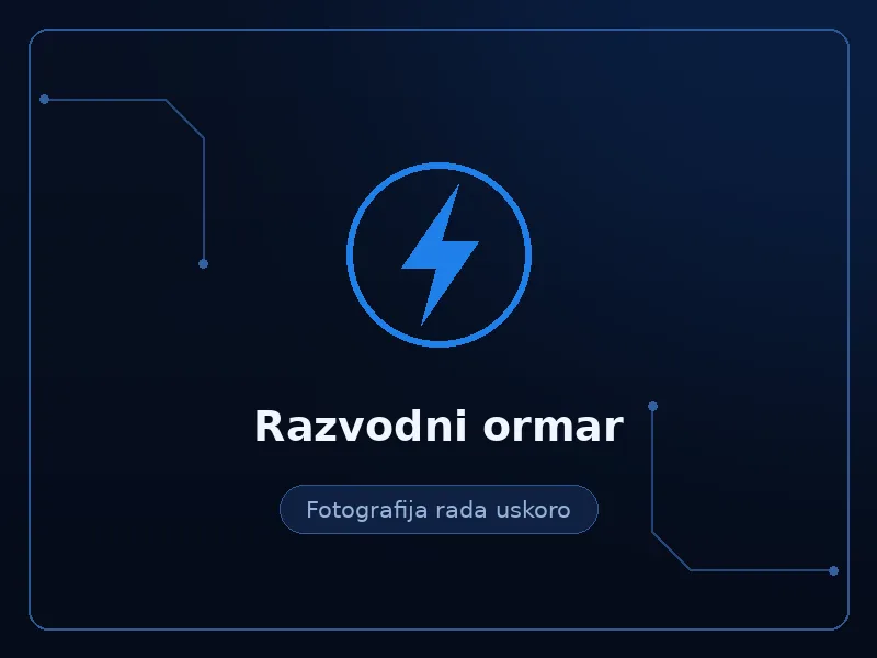 Sastavljanje razvodnog ormara, fotografija rada uskoro